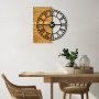 WALLXPERT Dekorativni drveni zidni sat Wooden Clock 10 - slika 3