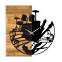 WALLXPERT Dekorativni drveni zidni sat Wooden Clock 33 - slika 4