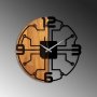 WALLXPERT Dekorativni drveni zidni sat Wooden Clock 61 - slika 4