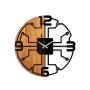 WALLXPERT Dekorativni drveni zidni sat Wooden Clock 61 - slika 5