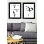 WALLXPERT Dekorativna slika u okviru (2 komada) SGC7436502515590 - slika 1