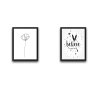 WALLXPERT Dekorativna slika u okviru (2 komada) Believe Set - slika 2