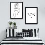 WALLXPERT Dekorativna slika u okviru (2 komada) Bon Set - slika 1