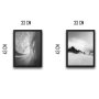 WALLXPERT Ekorativna slika u okviru (2 komada) Bw Wave Mountain Set - slika 3