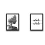 WALLXPERT Dekorativna slika u okviru (2 komada) Inhale Exhale Set - slika 2
