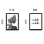 WALLXPERT Dekorativna slika u okviru (2 komada) Inhale Exhale Set - slika 3