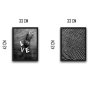 WALLXPERT Dekorativna slika u okviru (2 komada) Love Black White Set - slika 2