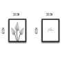 WALLXPERT Dekorativna slika u okviru (2 komada) Love Flower Set - slika 3