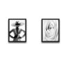 WALLXPERT Dekorativna slika u okviru (2 komada) Love Woman Set - slika 2