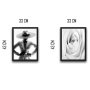 WALLXPERT Dekorativna slika u okviru (2 komada) Love Woman Set - slika 3
