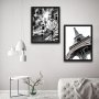 WALLXPERT Dekorativna slika u okviru (2 komada) Paris Set - slika 1