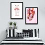 WALLXPERT Dekorativna slika u okviru (2 komada) Pink Fruit Set - slika 1