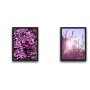 WALLXPERT Dekorativna slika u okviru (2 komada) Purple Set - slika 2