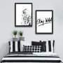 WALLXPERT Dekorativna slika u okviru (2 komada) Stay Wild Set 2 - slika 1