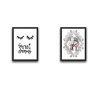WALLXPERT Dekorativna slika u okviru (2 komada) Sweet Dreams Set - slika 2