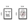 WALLXPERT Dekorativna slika u okviru (2 komada) Sweet Dreams Set - slika 3