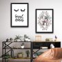 WALLXPERT Dekorativna slika u okviru (2 komada) Sweet Dreams Set - slika 1