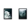 WALLXPERT Dekorativna slika u okviru (2 komada) Wave Forest Set - slika 2