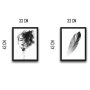 WALLXPERT Dekorativna slika u okviru (2 komada) Woman Feather Set - slika 3