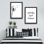 WALLXPERT Dekorativna slika u okviru (2 komada) Now Set - slika 1