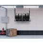 Bolzz Zidni nosač za gume 56x50x 80–120 cm - slika 3