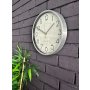 WALLXPERT Dekorativni zidni sat Alu12Inc Mtl1Gms - slika 1