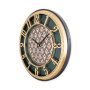 WALLXPERT Dekorativni zidni sat Hisar Emerald Design - slika 2