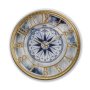 WALLXPERT Dekorativni zidni sat Hisar Compass - slika 1
