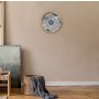 WALLXPERT Dekorativni zidni sat Hisar Compass - slika 2