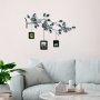 WALLXPERT Dekorativni metalni zidni pribor Dalvere 3 - slika 3