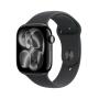 APPLE Watch S11 GPS 46mm Jet Black Aluminium Case with Black Sport Band - M/L (meux4rk/a) - slika 1