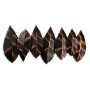 WALLXPERT Dekorativni metalni zidni pribor Hornbeam 2 - slika 5