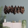 WALLXPERT Dekorativni metalni zidni pribor Hornbeam 2 - slika 1