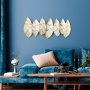 WALLXPERT Dekorativni metalni zidni pribor Hornbeam 3 - slika 3