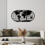 WALLXPERT Dekorativni metalni zidni pribor World Map 11 - slika 2