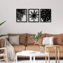 WALLXPERT Dekorativni metalni zidni pribor Mutena - slika 3
