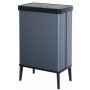 CURVER KANTA ZA OTPATKE 54L SA NOGICAMA VERTO, PEARL BLUE - slika 1