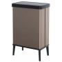 CURVER KANTA ZA OTPATKE 54L SA NOGICAMA VERTO, PEARL ROSE - slika 1
