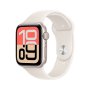 APPLE Watch SE 3 GPS 40mm Starlight Aluminium Case with Starlight Sport Band - S/M (meh34rk/a) - slika 1