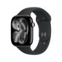 APPLE Watch S11 GPS 42mm Jet Black Aluminium Case with Black Sport Band - M/L (mequ4rk/a) - slika 1