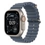 APPLE Watch Ultra 3 Cellular 49mm Natural Titanium Case with Anchor Blue Ocean Band (mewh4se/a) - slika 1