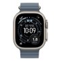 APPLE Watch Ultra 3 Cellular 49mm Natural Titanium Case with Anchor Blue Ocean Band (mewh4se/a) - slika 2