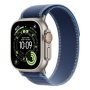 APPLE Watch Ultra 3 Cellular 49mm Natural Titanium Case with Blue/Bright Blue Trail Loop - S/M (mewr4se/a) - slika 1
