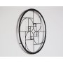 WALLXPERT Dekorativni metalni zidni pribor Golden Mean 49 APT714 Black - slika 2