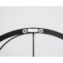 WALLXPERT Dekorativni metalni zidni pribor Golden Mean 49 APT714 Black - slika 4