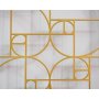 WALLXPERT Dekorativni metalni zidni pribor Golden Mean 49 APT714 Gold - slika 3