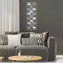 WALLXPERT Dekorativni metalni zidni pribor Fan 3 - slika 4