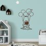 WALLXPERT Dekorativni metalni zidni pribor Rusty Astro 1 - slika 5