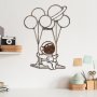 WALLXPERT Dekorativni metalni zidni pribor Rusty Astro 1 - slika 2