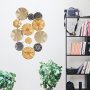WALLXPERT Dekorativni metalni zidni pribor Gold CH109 1 - slika 2